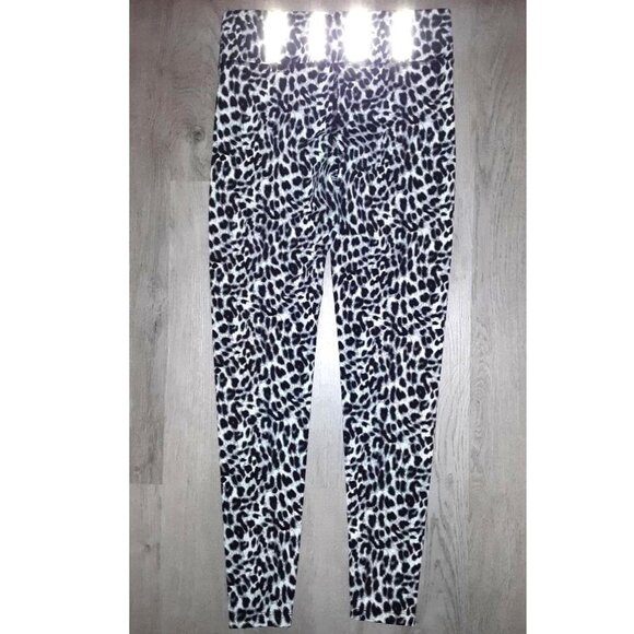 Vintage Y2k Victoria's Secret PINK Snow Leopard Leggings Yoga Pants Size XS - Picture 4 of 6